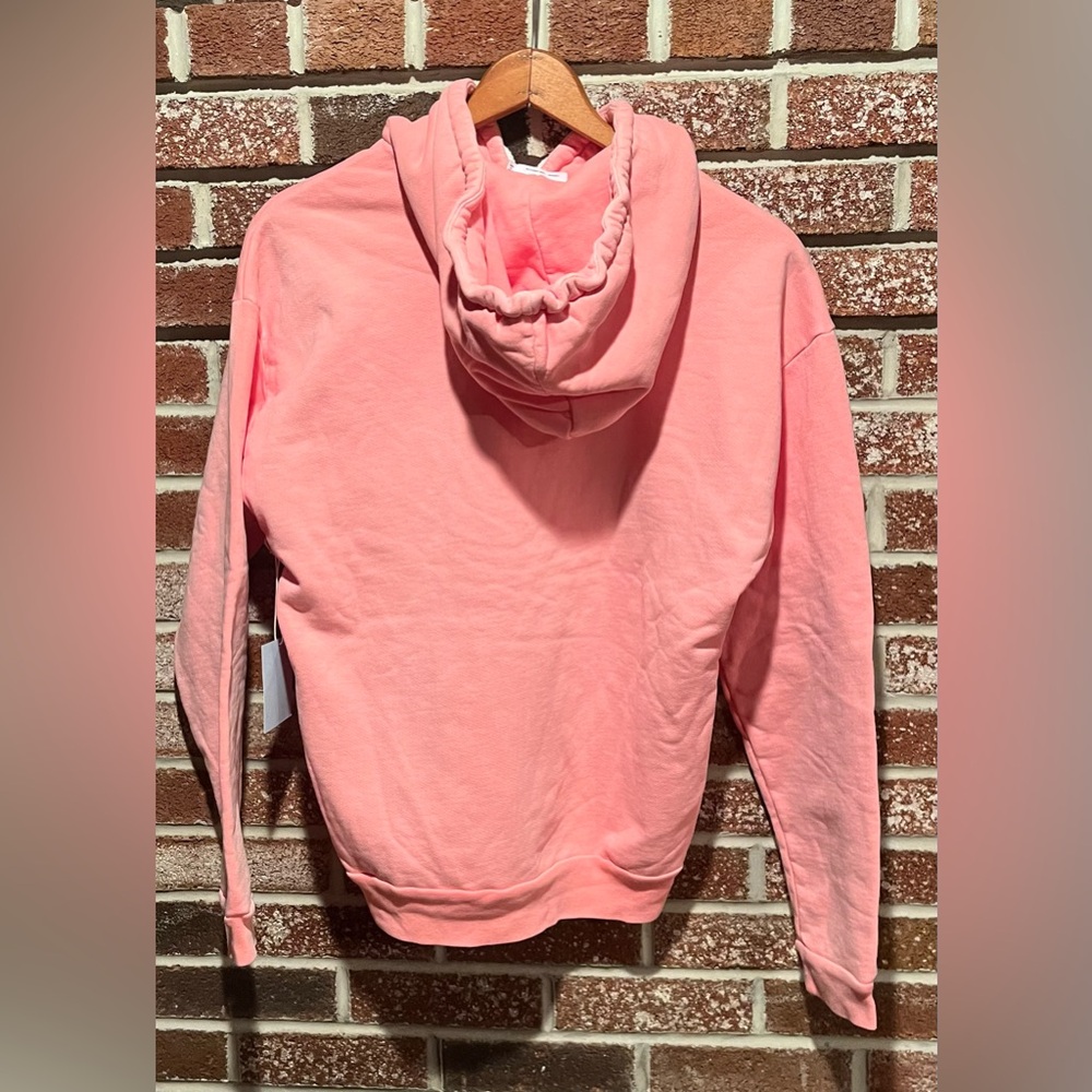 FRAME DENIM -  Pink Hoodie - Picture 4 of 8